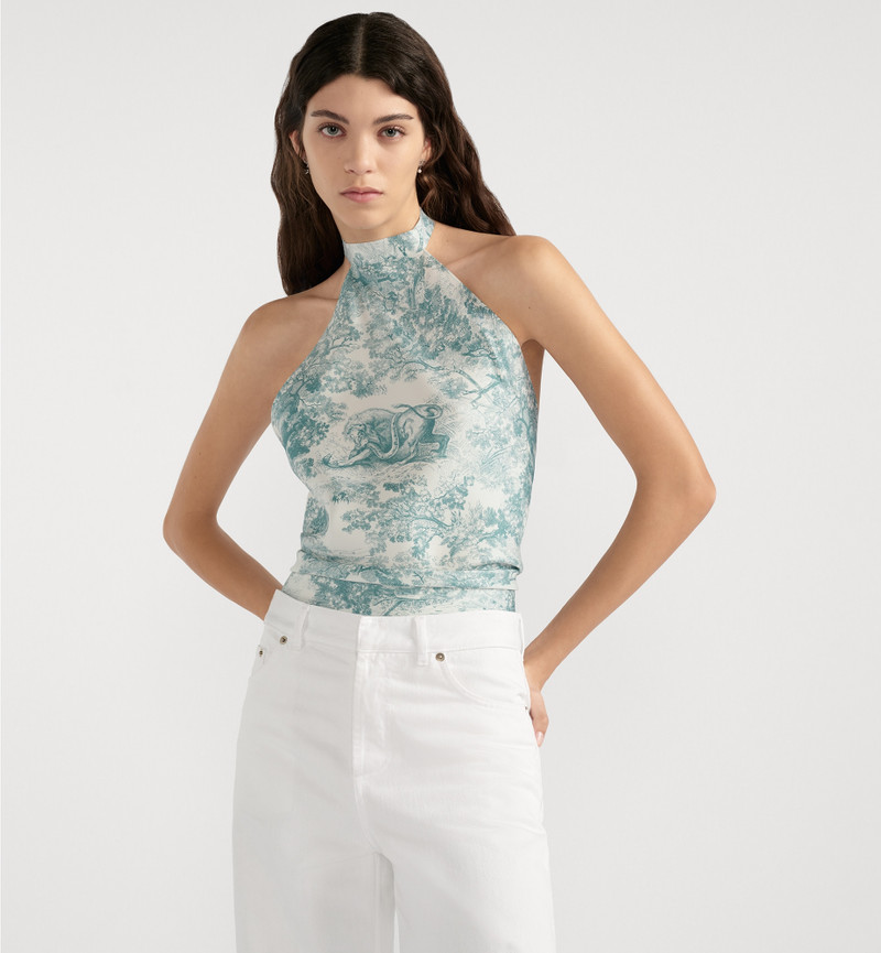 Dioriviera Toile de Jouy Sauvage Dior Silk Top 3