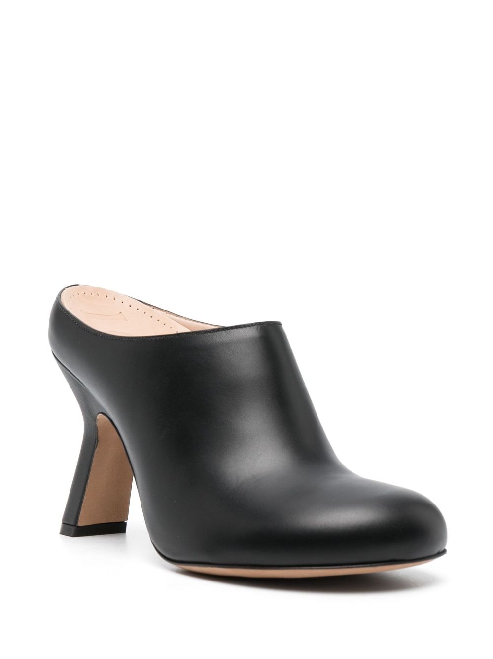 Terra 90mm leather mules - 2