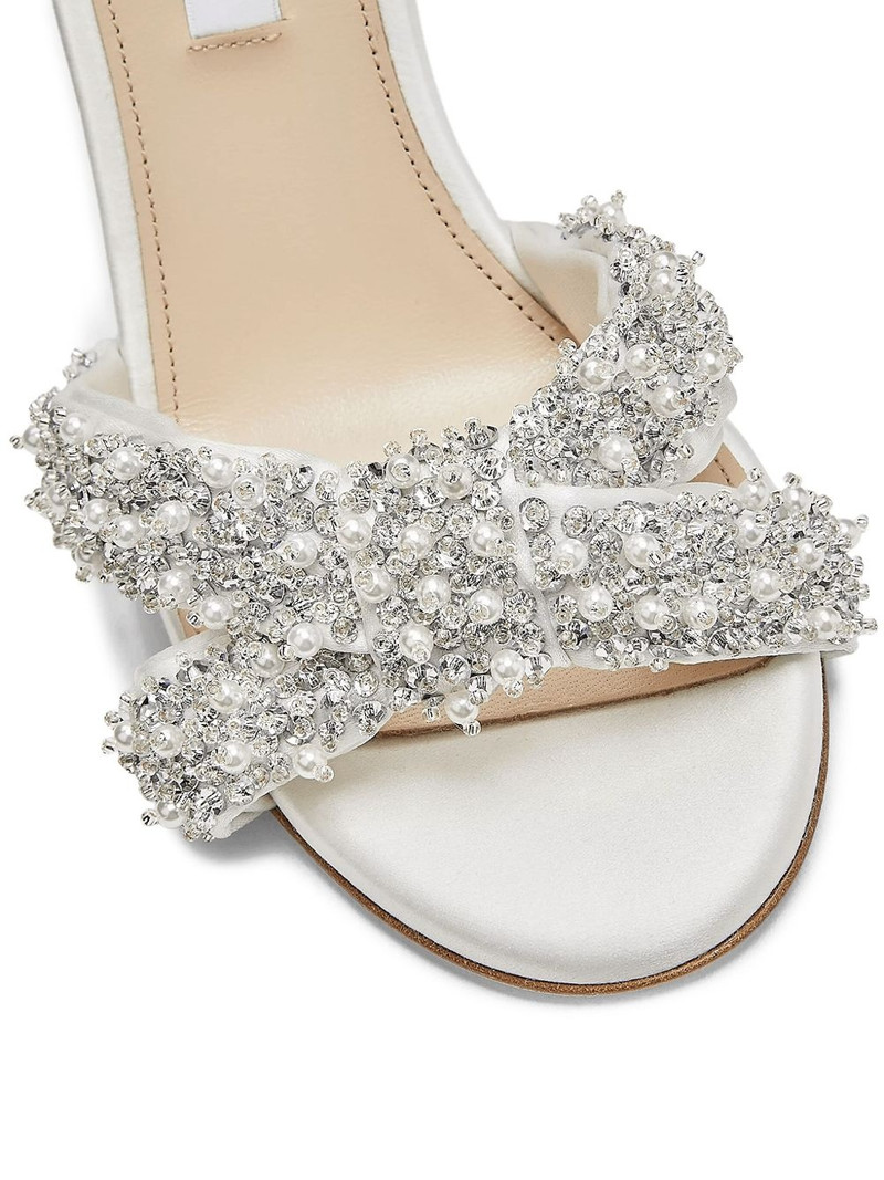 105mm Melodie crystal-embellished sandals 3