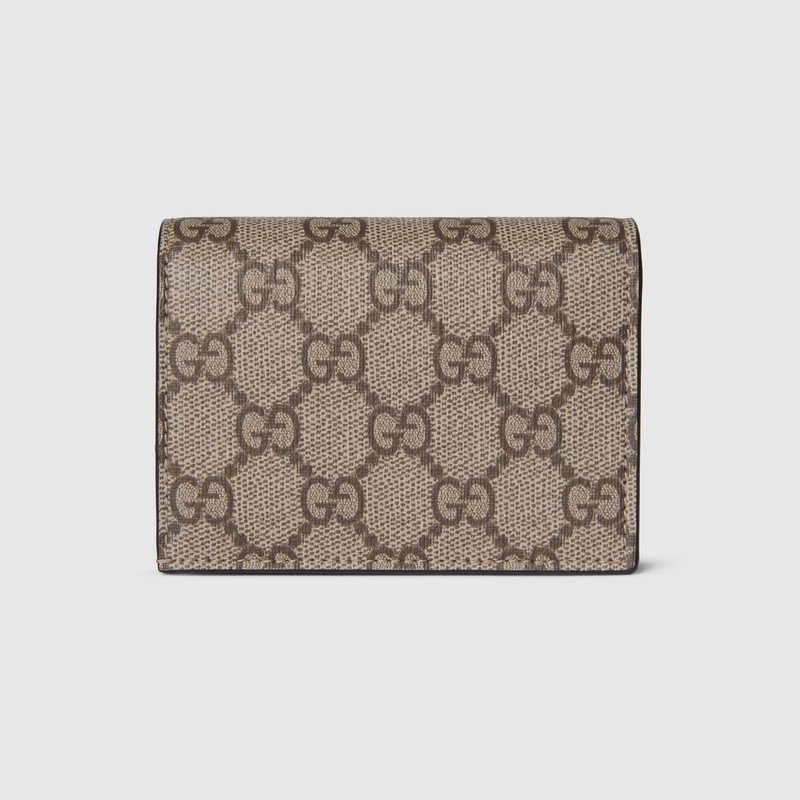 Bi-color GG Marmont small wallet 5