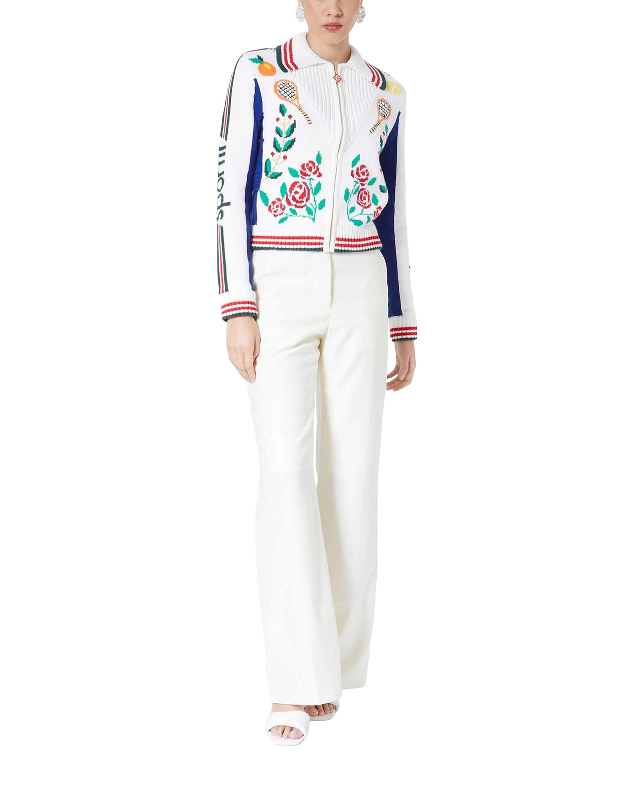 Laurel Intarsia Knit Jacket - 2