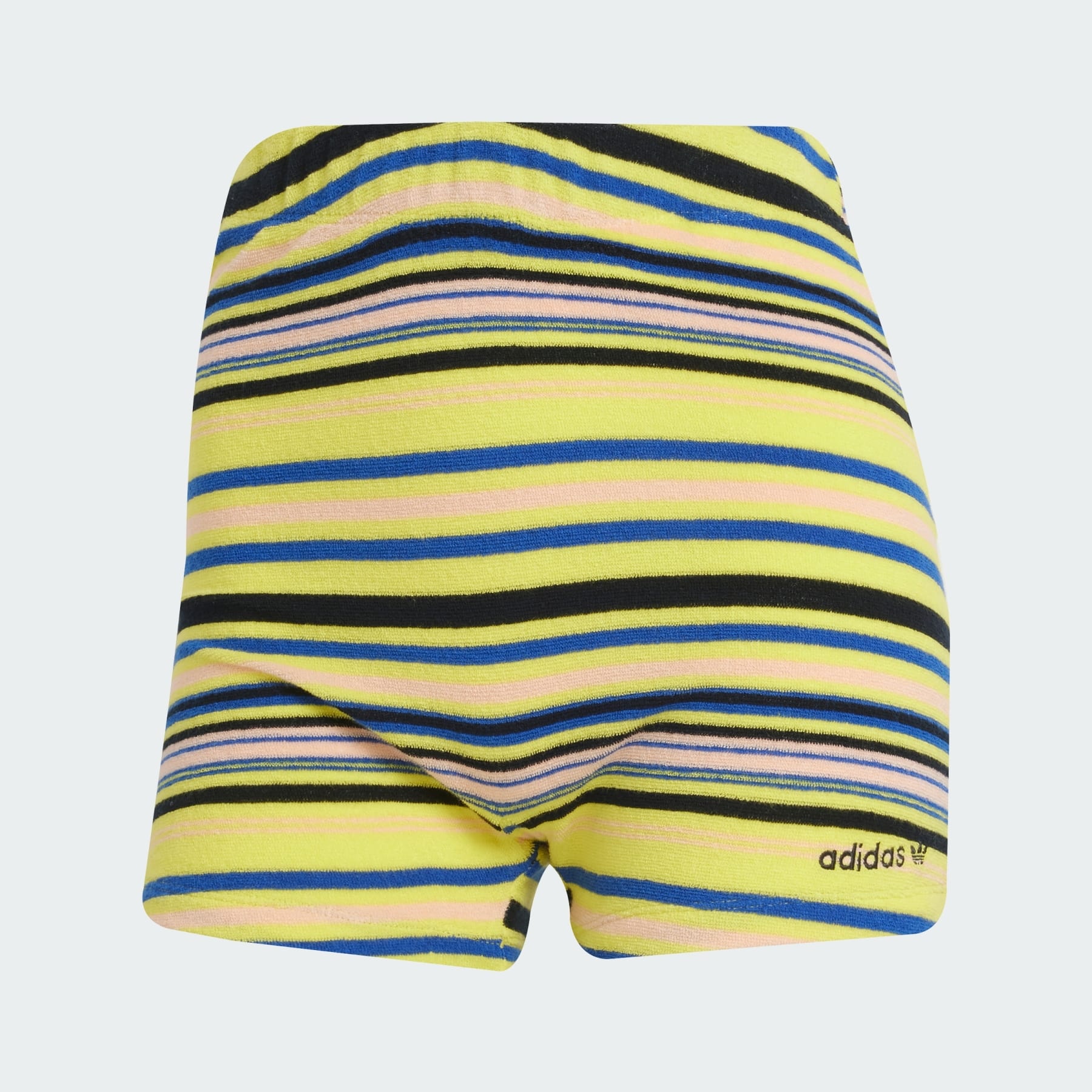 25SS新作ストライプ【ADIDAS】STRIPE TOWEL SHORTS adidas Striped Towel Shorts | REVERSIBLE
