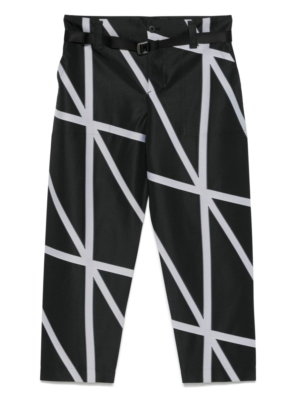 NO.5 jacquard trousers - 1