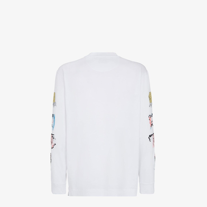 White jersey T-shirt 2