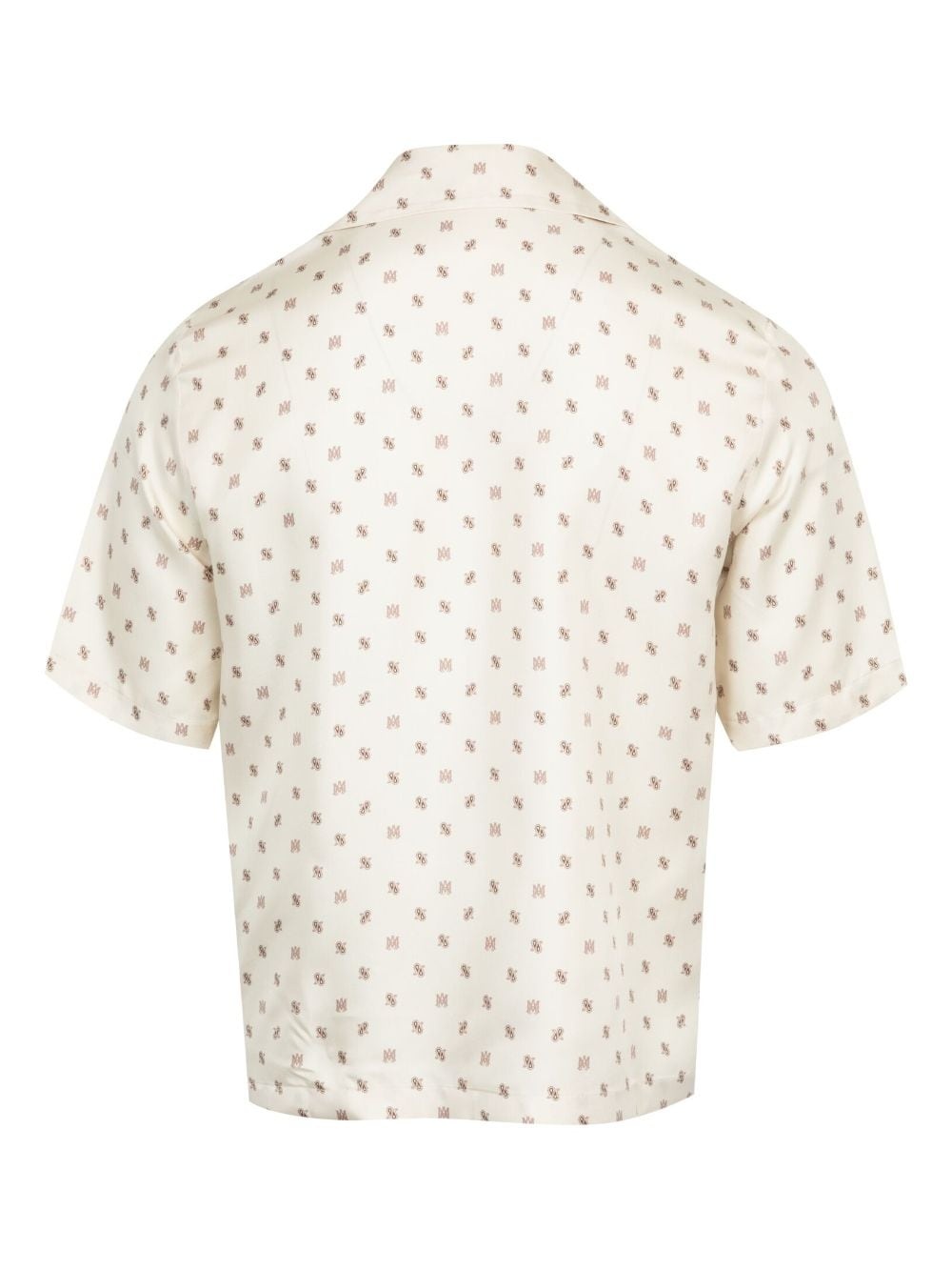 monogram silk shirt - 2