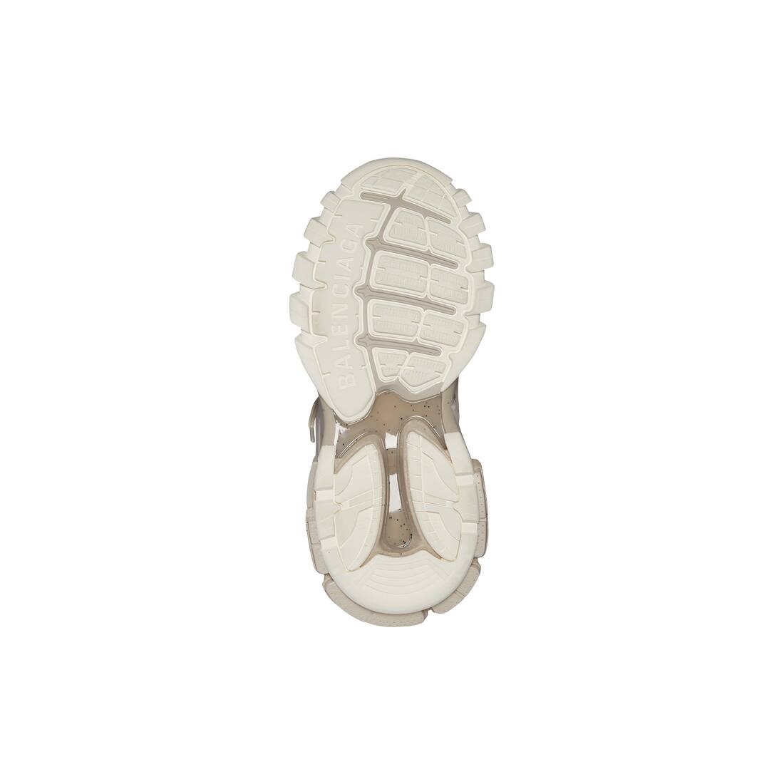 Women's Track Sneaker Recycled Sole in Beige - 7