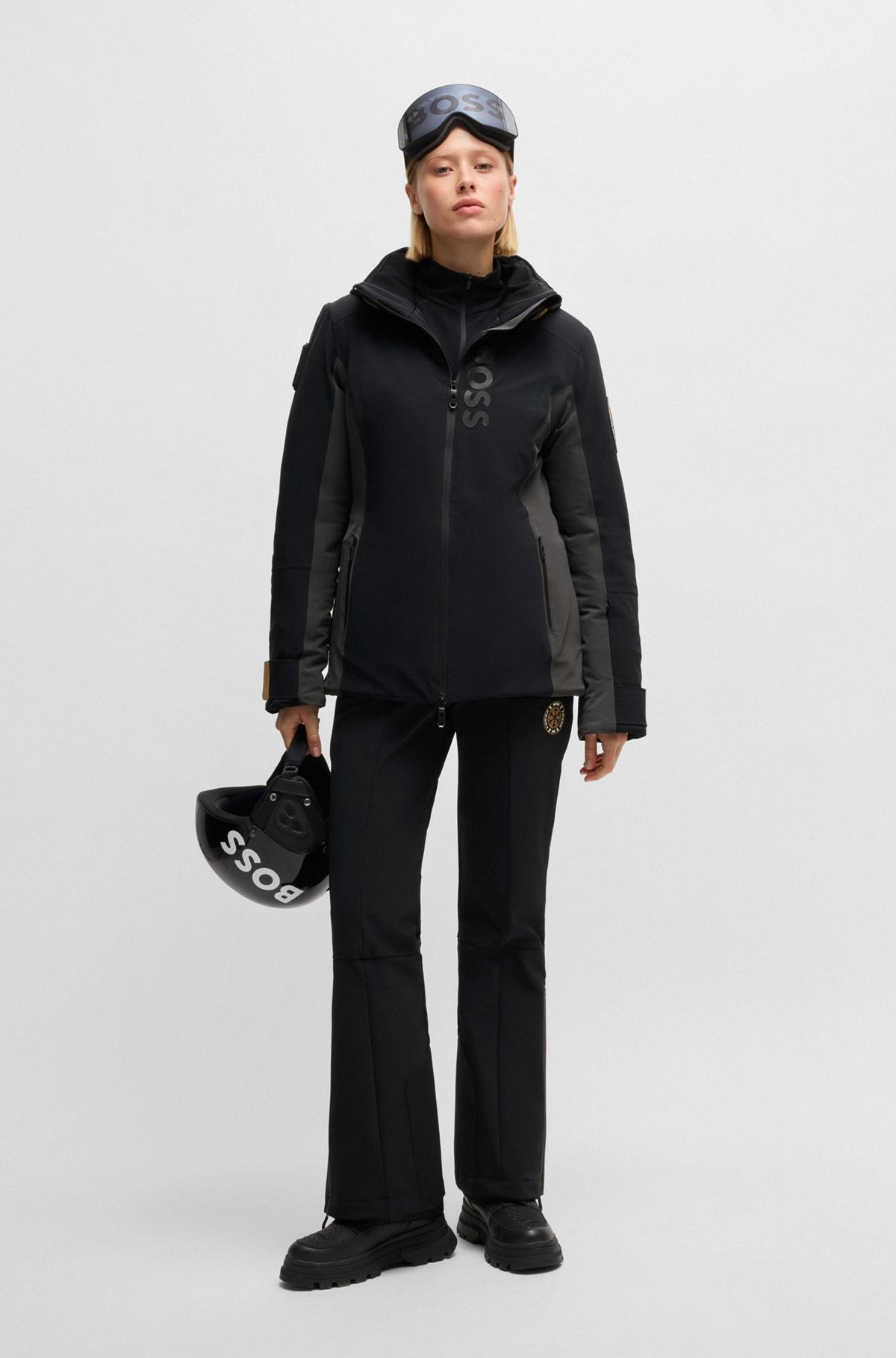 BOSS SKI WATER-REPELLENT JACKET WITH CARRYING STRAPS - 3