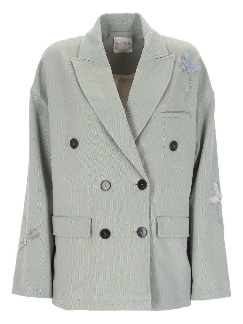 embroidered double-breasted blazer 1
