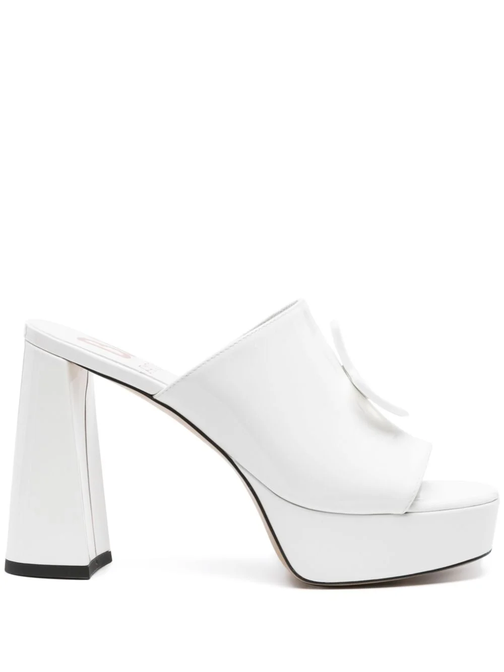 x Bettina Vermillon Anitta 110mm mules - 1