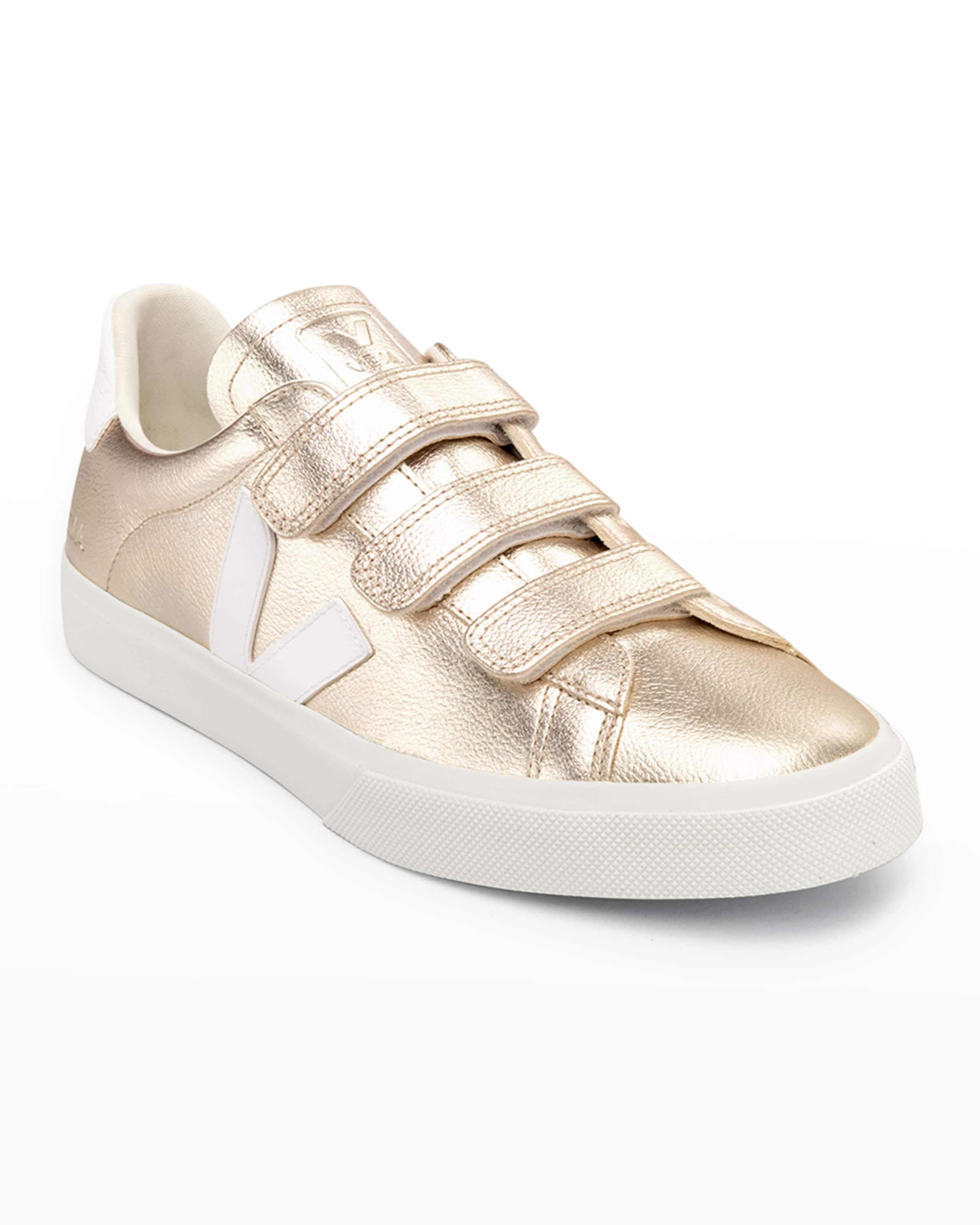 Recife Metallic Grip-Trio Court Sneakers - 2