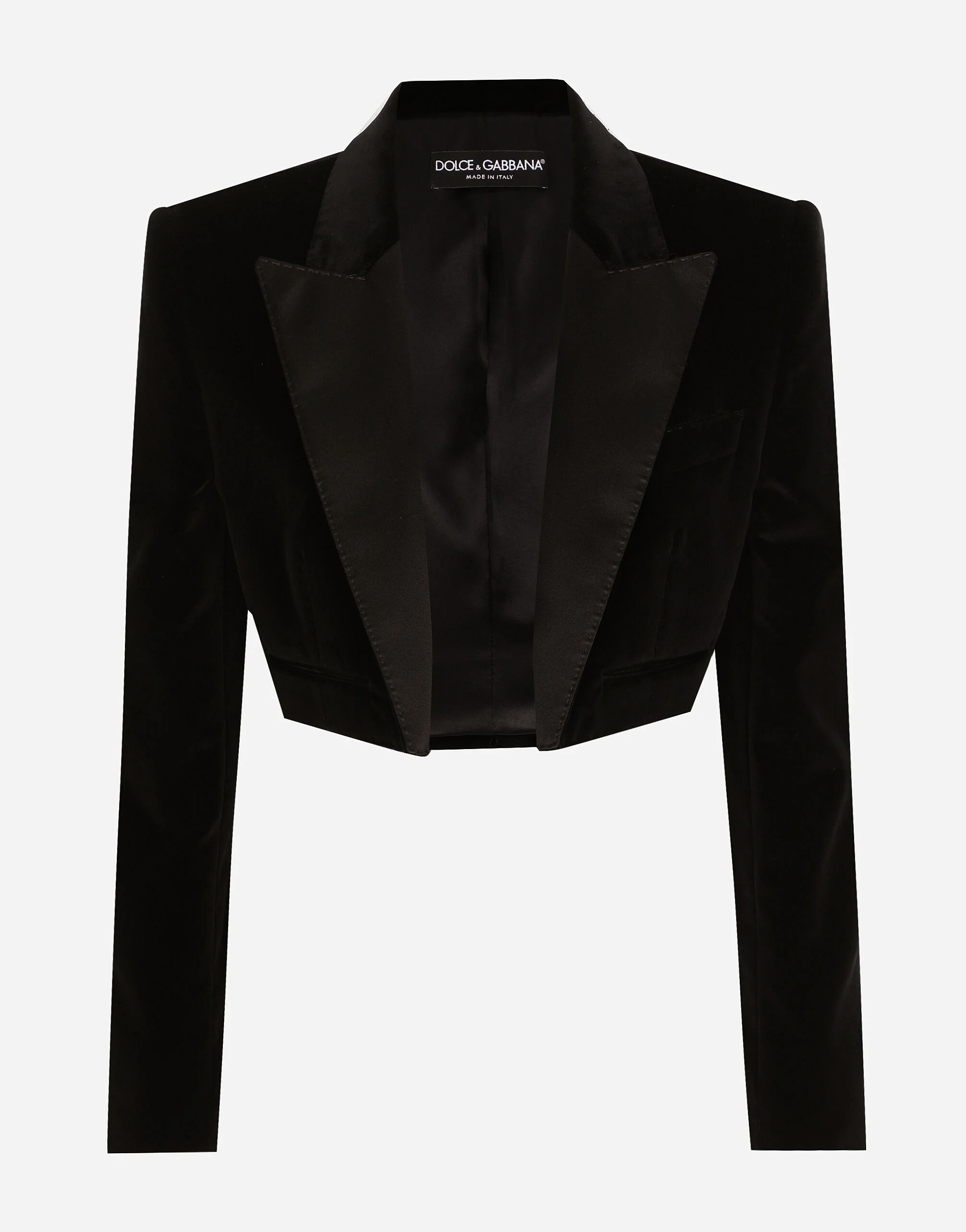 Velvet Spencer tuxedo jacket - 1