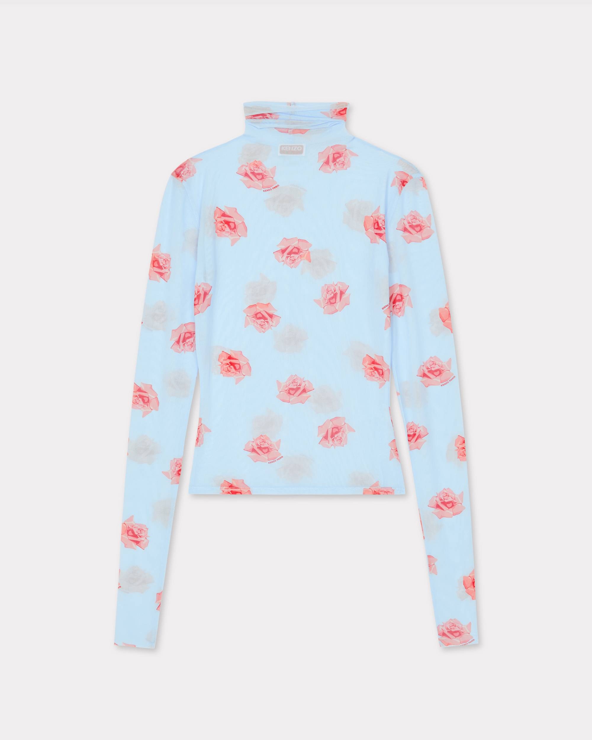 'KENZO Rose' turtleneck top - 1