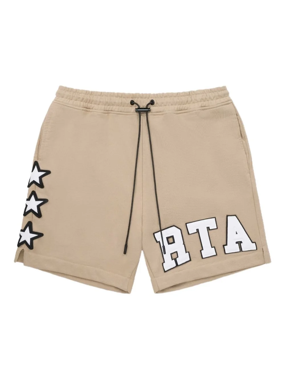 star-applique logo shorts - 1