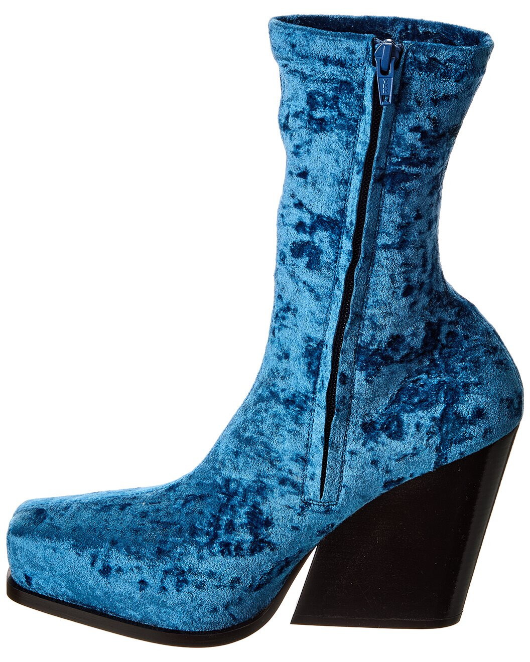 Stella McCartney Cowboy Crushed Velvet Boot - 2