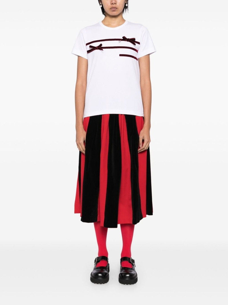 Comme des Garçons Comme des Garçons bicolor skirt outlook