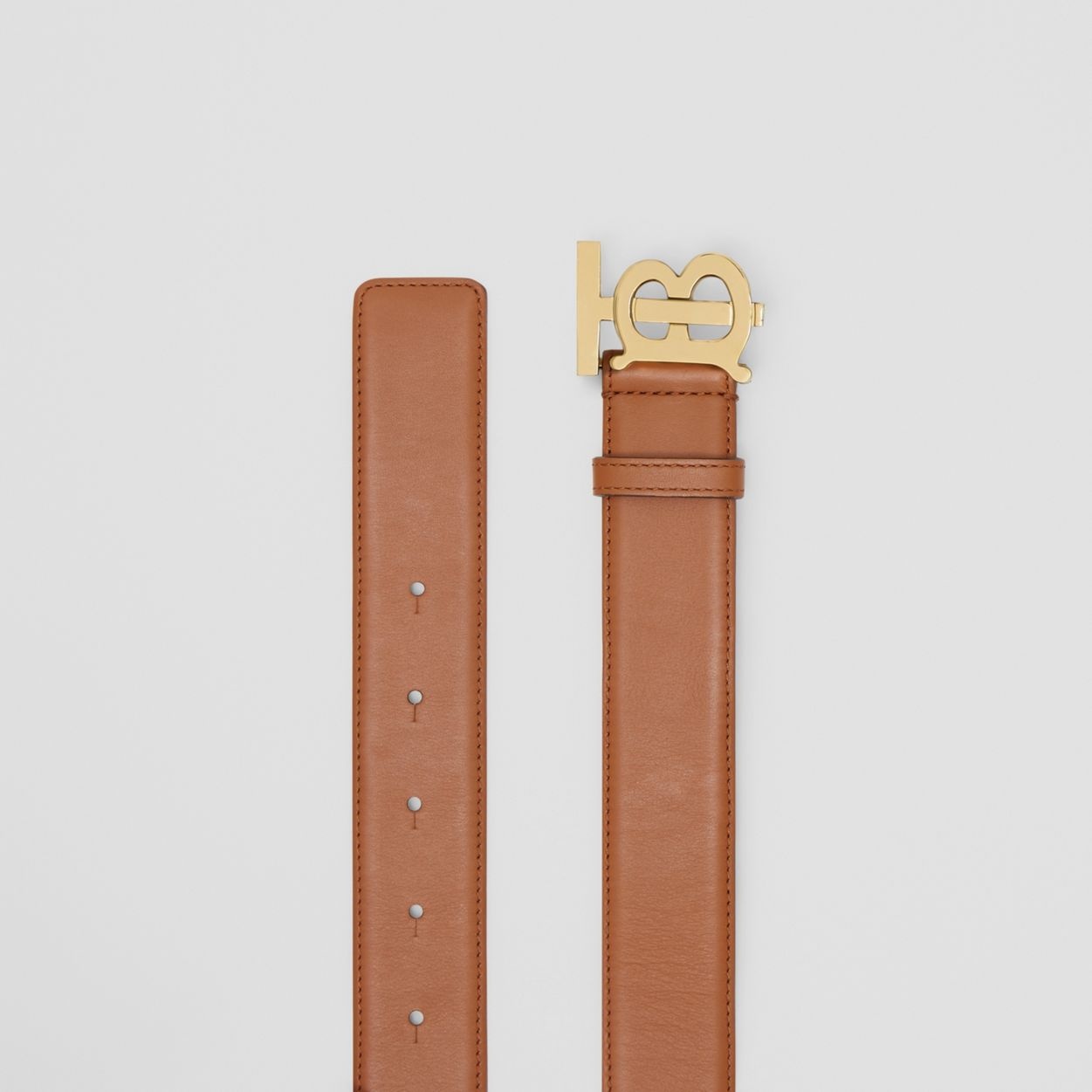 Monogram Motif Leather Belt - 6