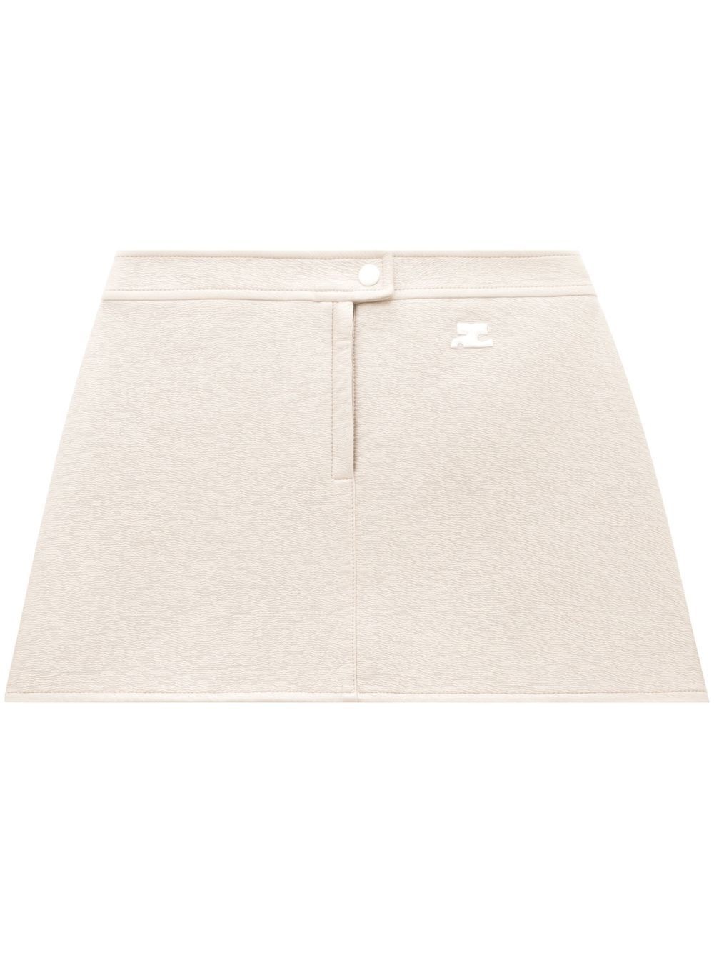 Iconique vinyl skirt - 1