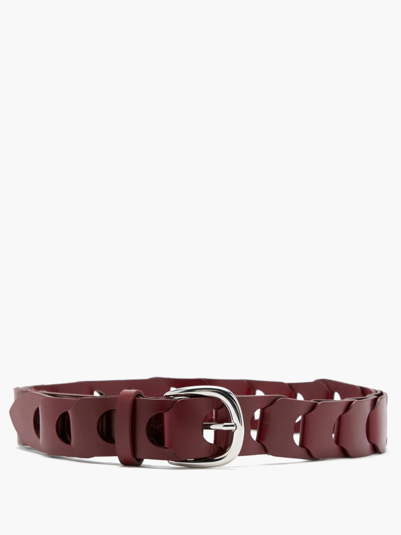 Zak braided-leather belt - 5