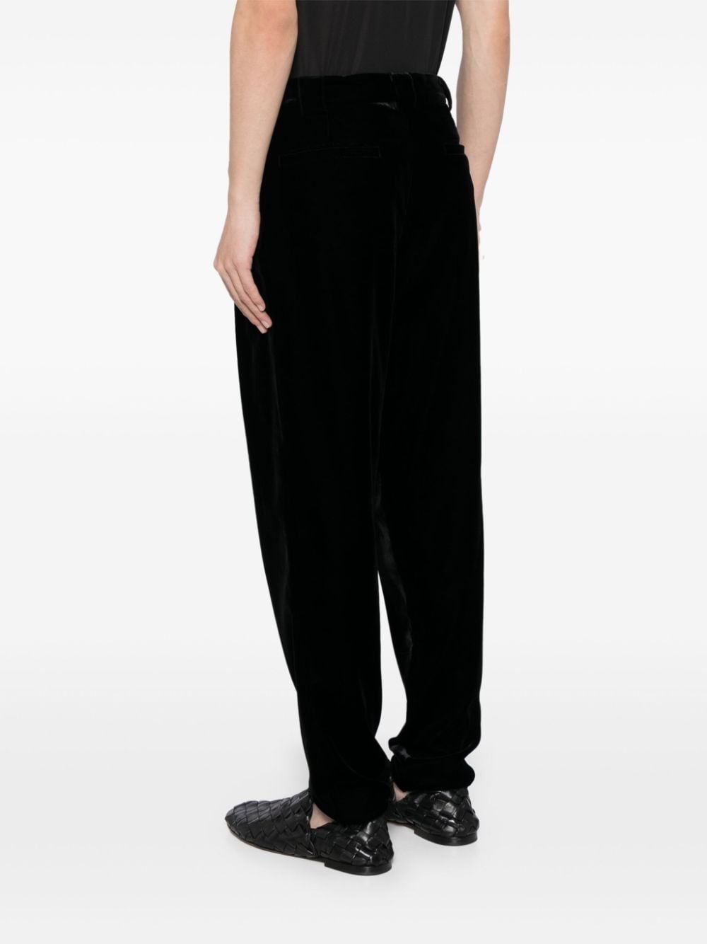 velvet trousers - 4