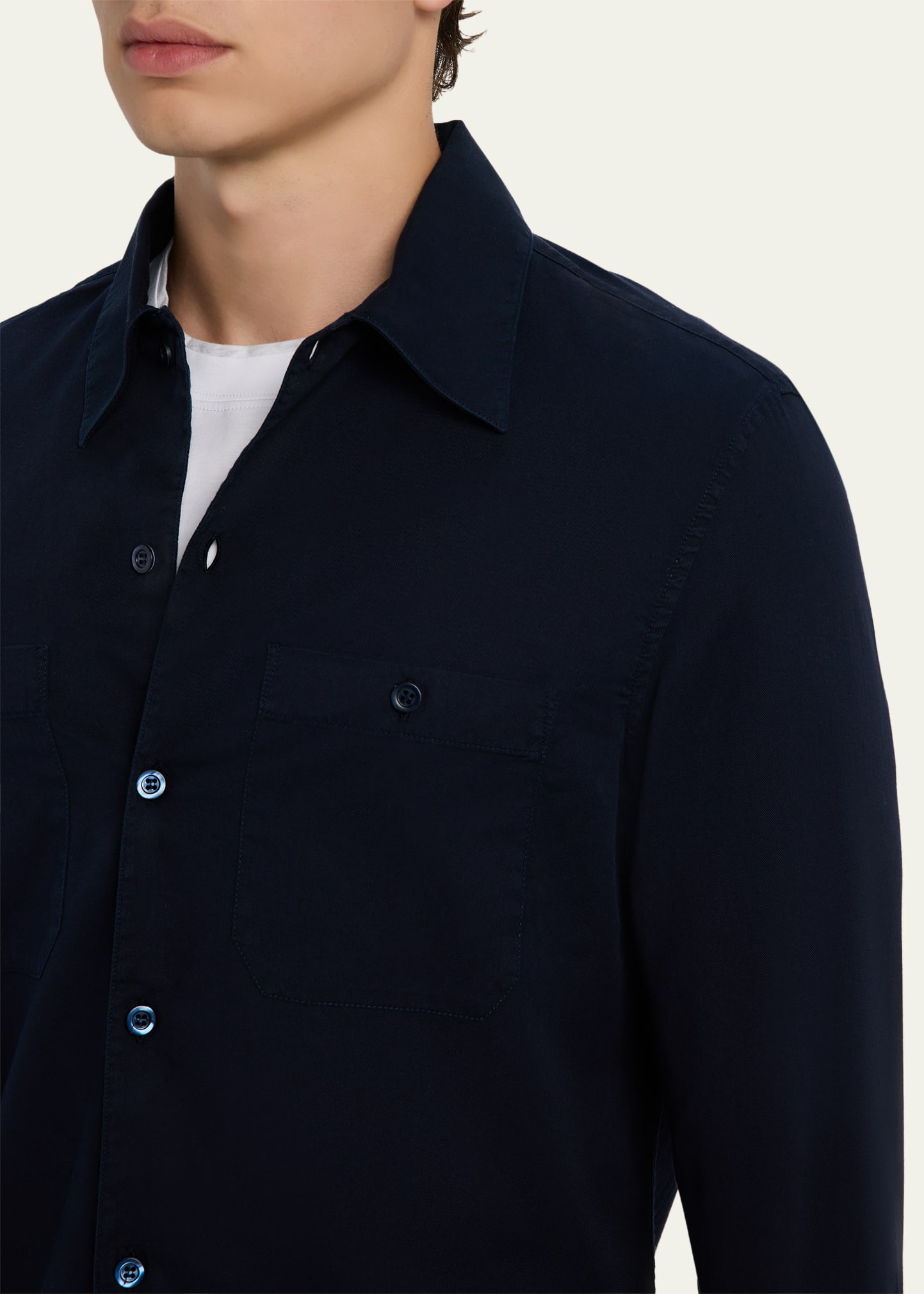 Men's High Summer Capsule Cotton Button-Down Shirt - 5