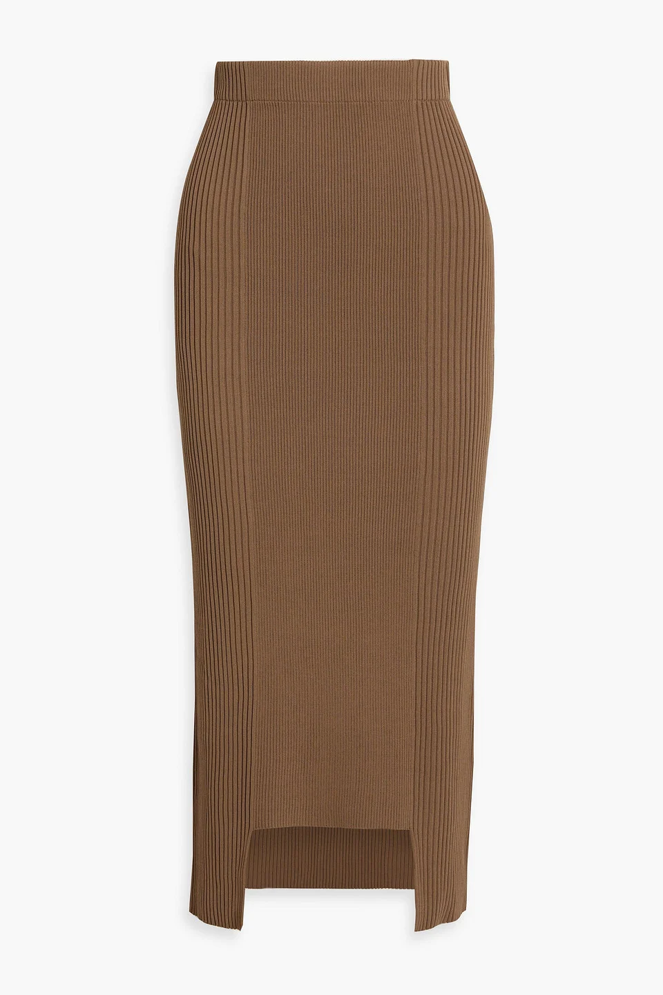 Merine ribbed-knit maxi skirt - 1