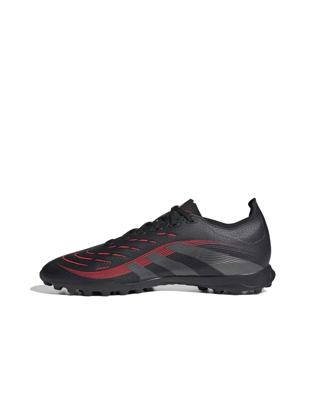 Predator League Turf "Core Black/Grey Four/Lucid Red" Unisex Soccer Shoe - 2