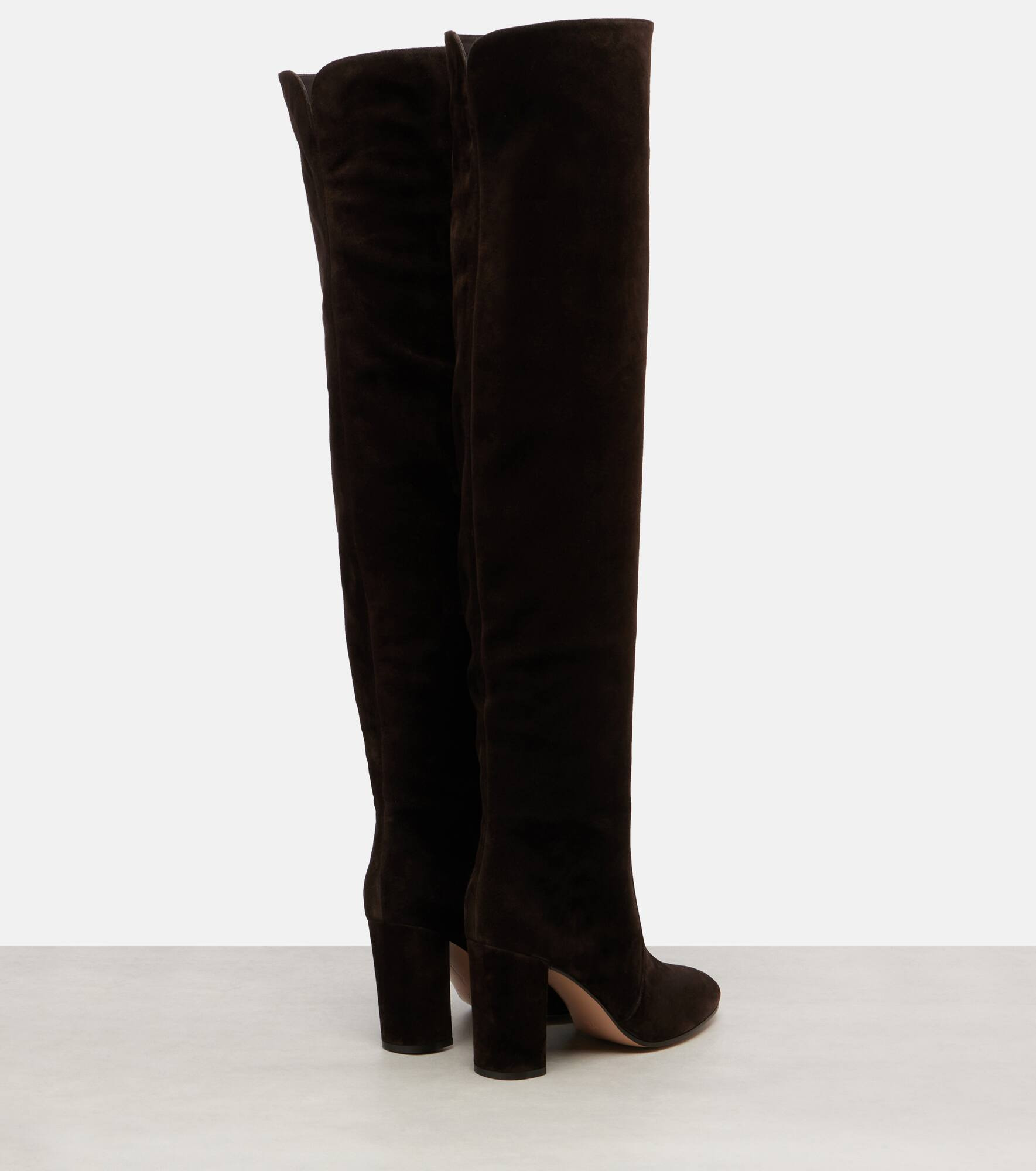 Leather over-the-knee boots - 2