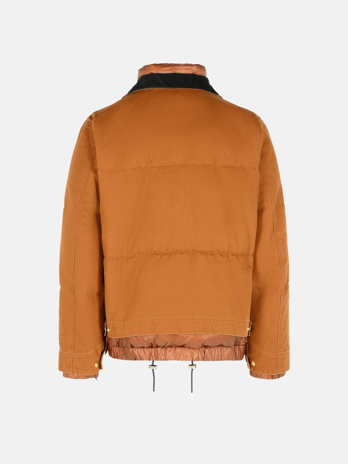 BROWN COTTON JACKET - 3