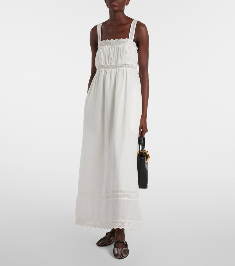 POSSE Grace lace-trimmed maxi dress outlook