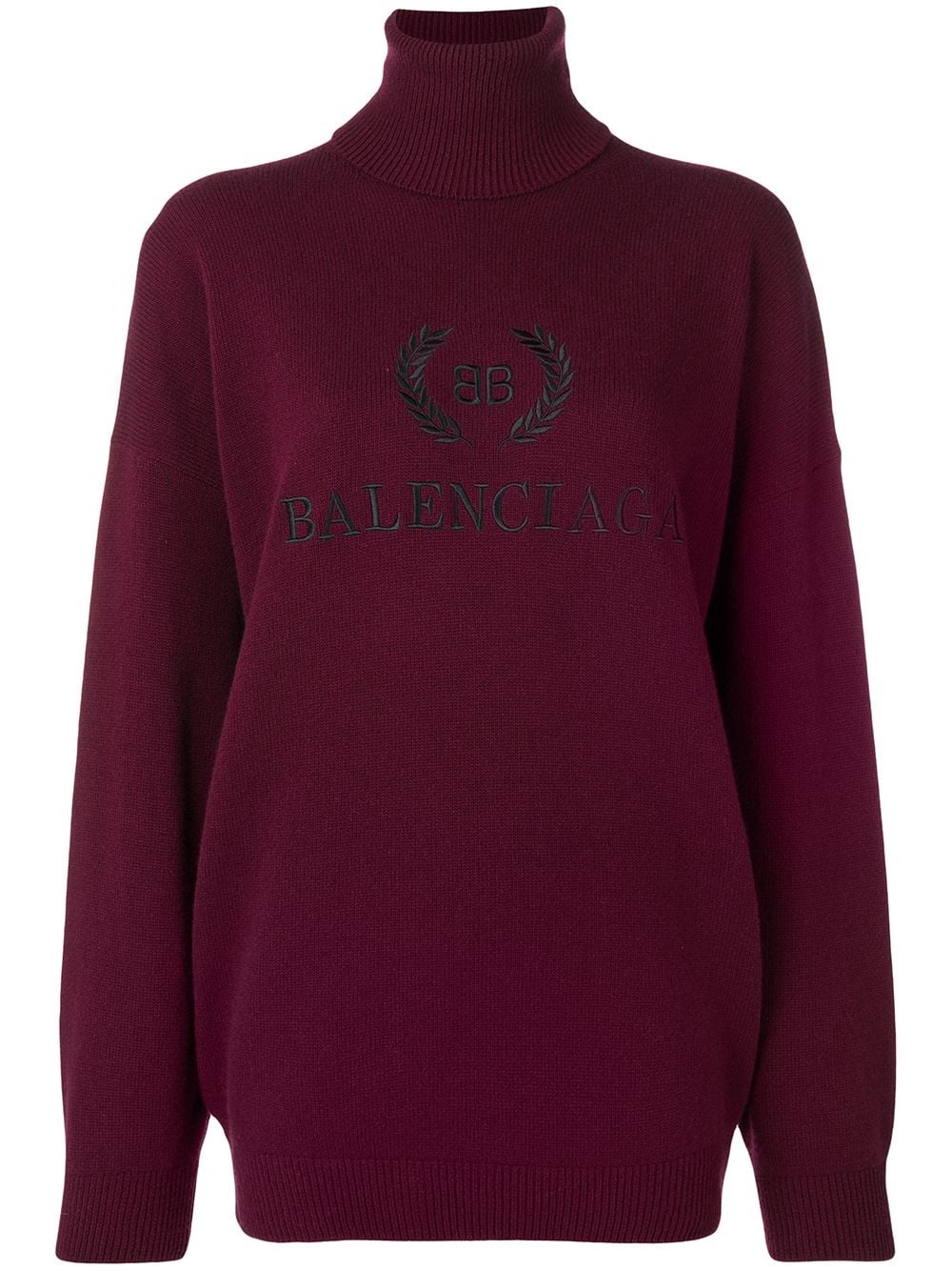 embroidered logo jumper - 1