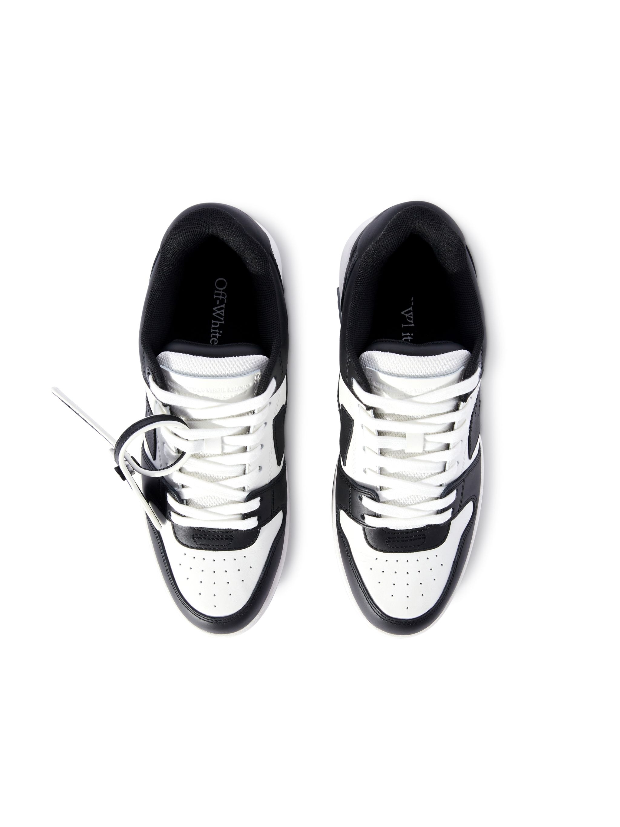 【関税&送料込】Off-White Out Of Office White Black Sneaker Off-White Out Of Office Leather Sneakers | Saks Fifth Avenue