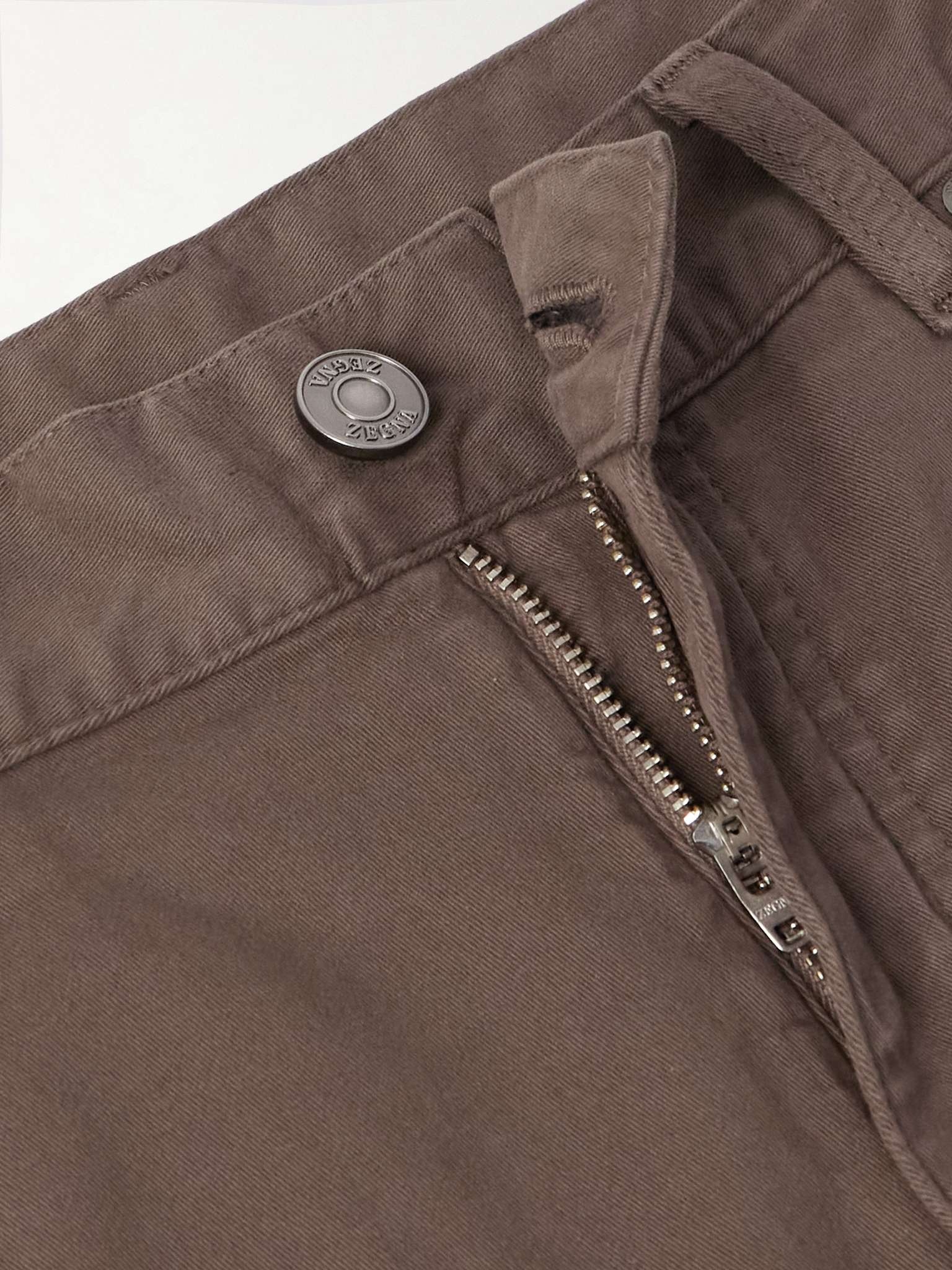 City Slim-Fit Garment-Dyed Jeans - 6