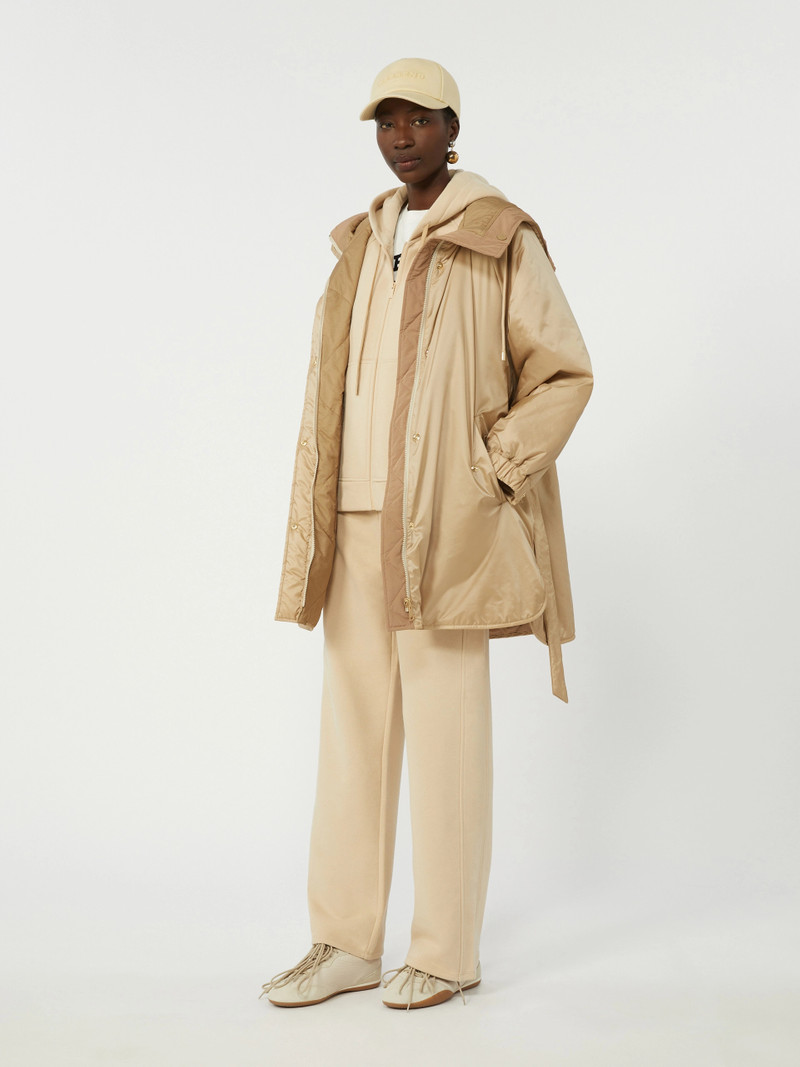WEEKEND Max Mara Cotton zip-up sweatshirt - SAND outlook
