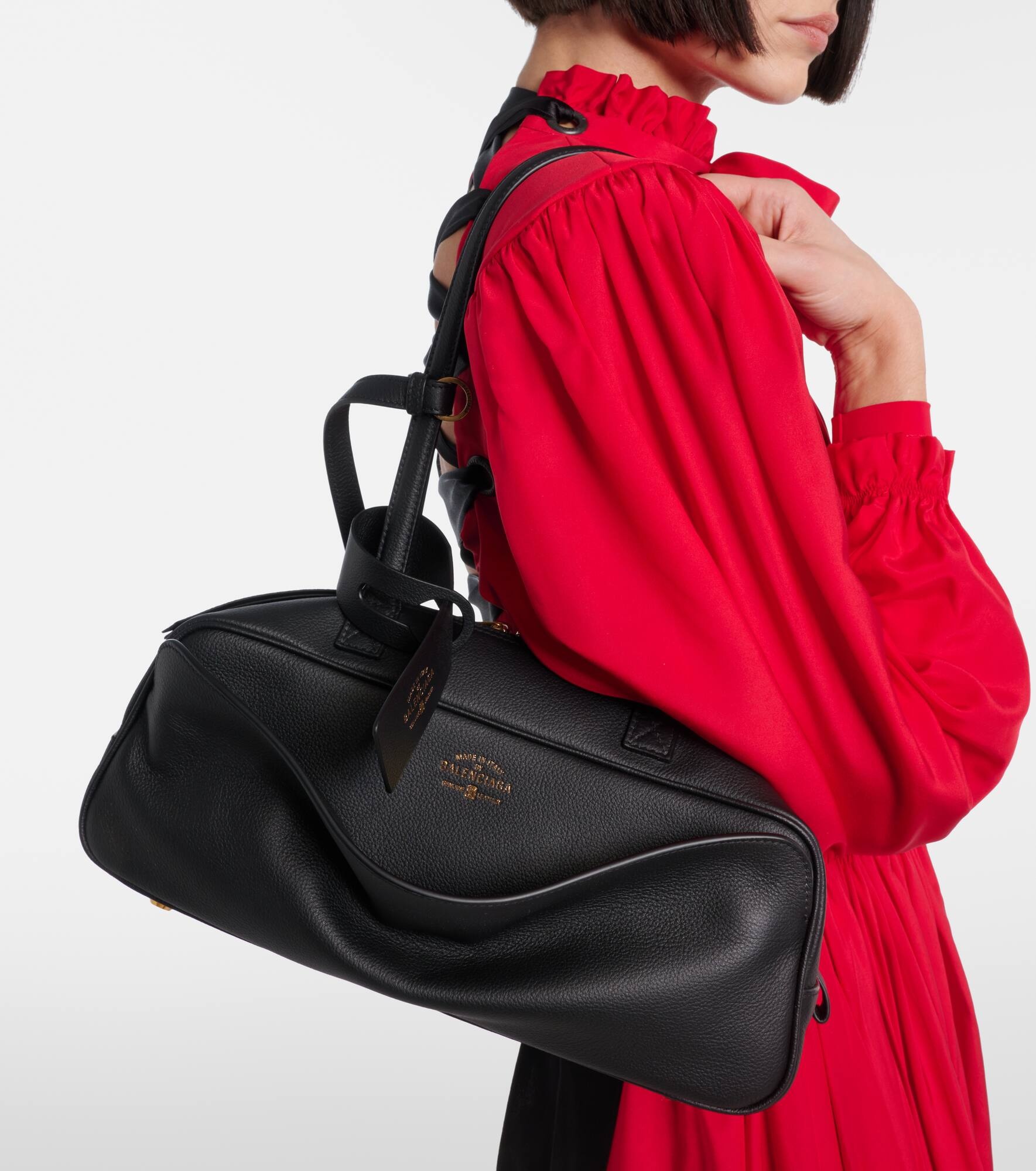 Carrie Small leather bowling bag - 2