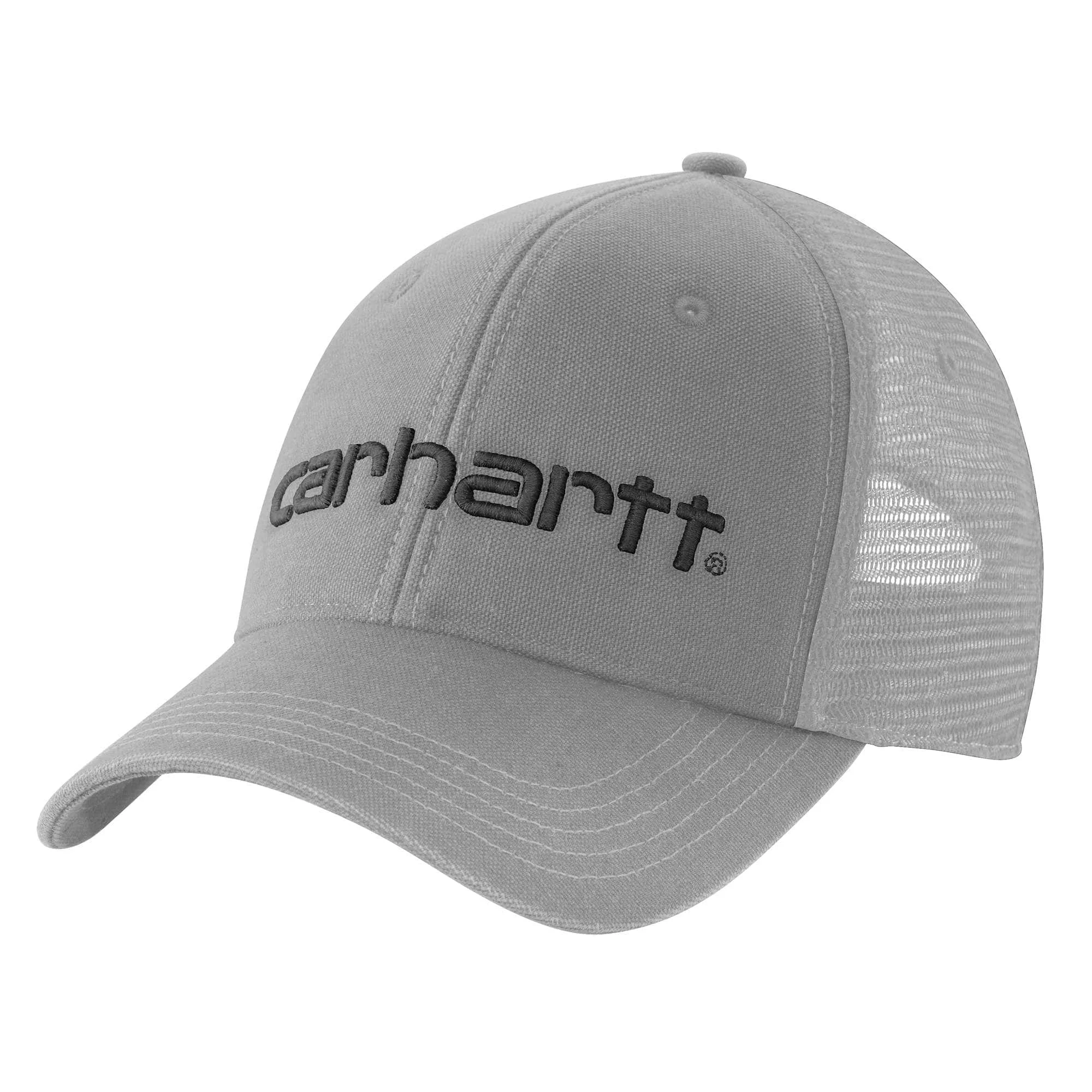 Canvas Mesh-Back Logo Graphic Cap - 1