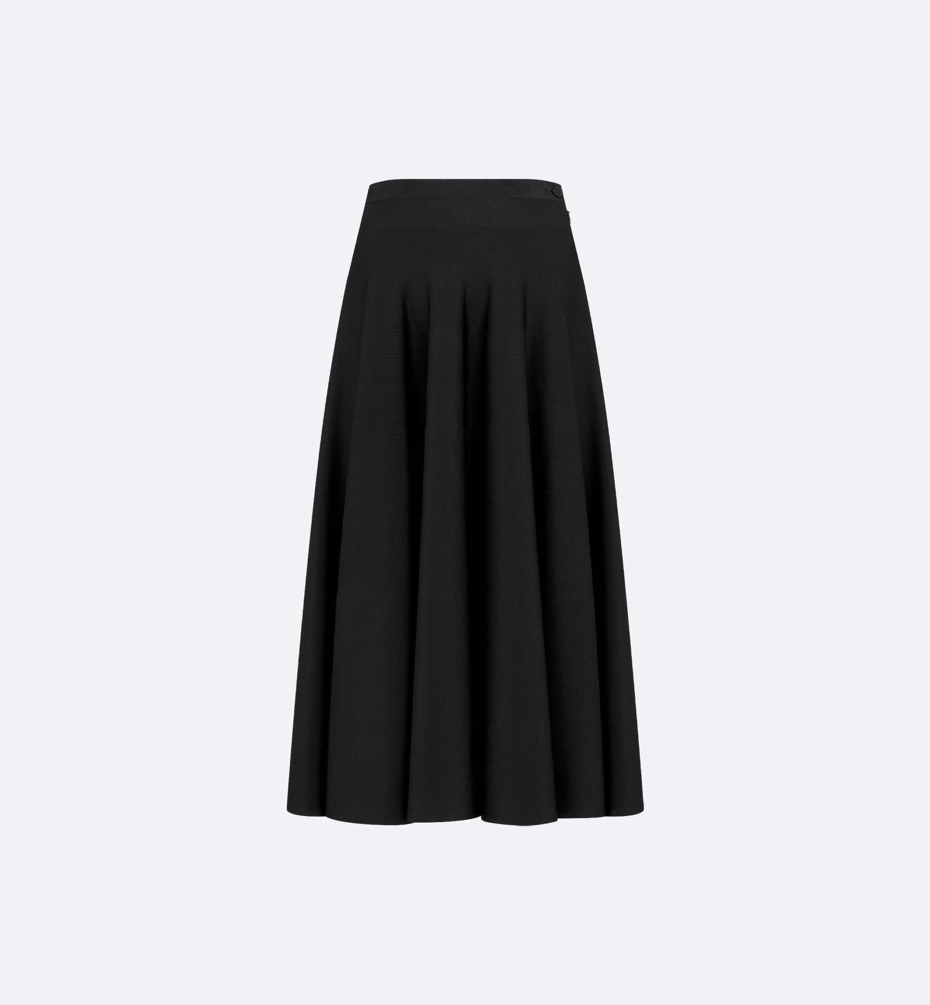 Mid-Length Flared Skirt - 1