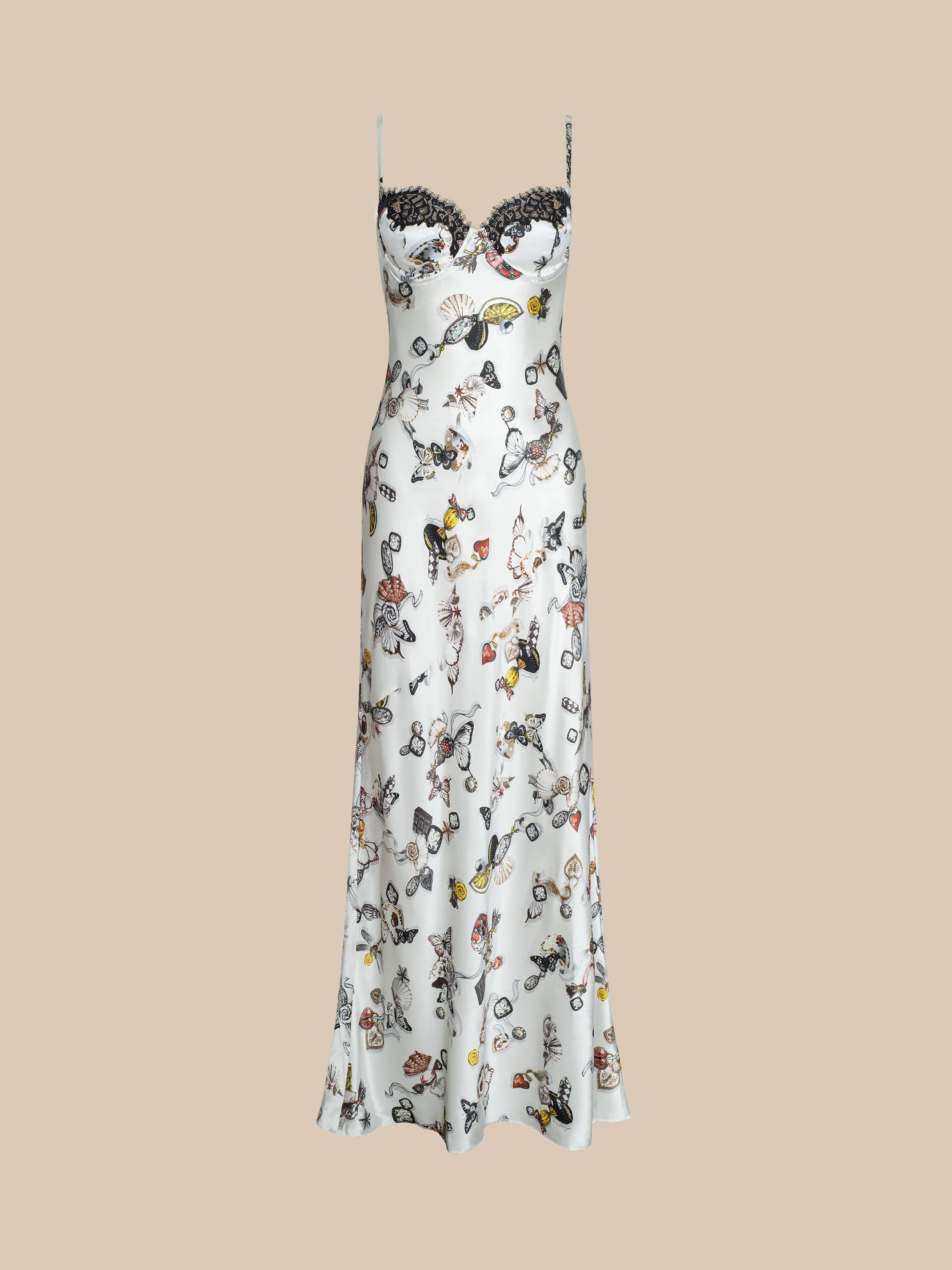 Sayla Silk Gown - 1