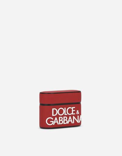 Dolce & Gabbana Rubber airpods pro case with micro-injection logo outlook