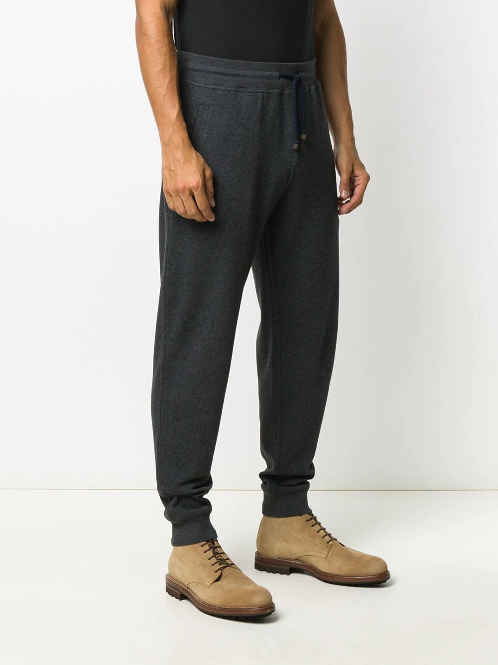 drawstring track pants - 3