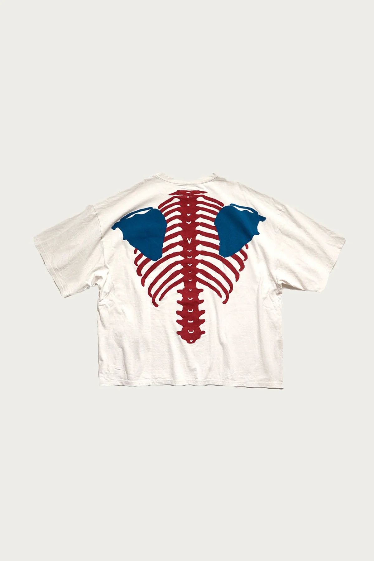 JERSEY 2TONES BIG POCKET TEE (BONE) - TRICOLOR - 1
