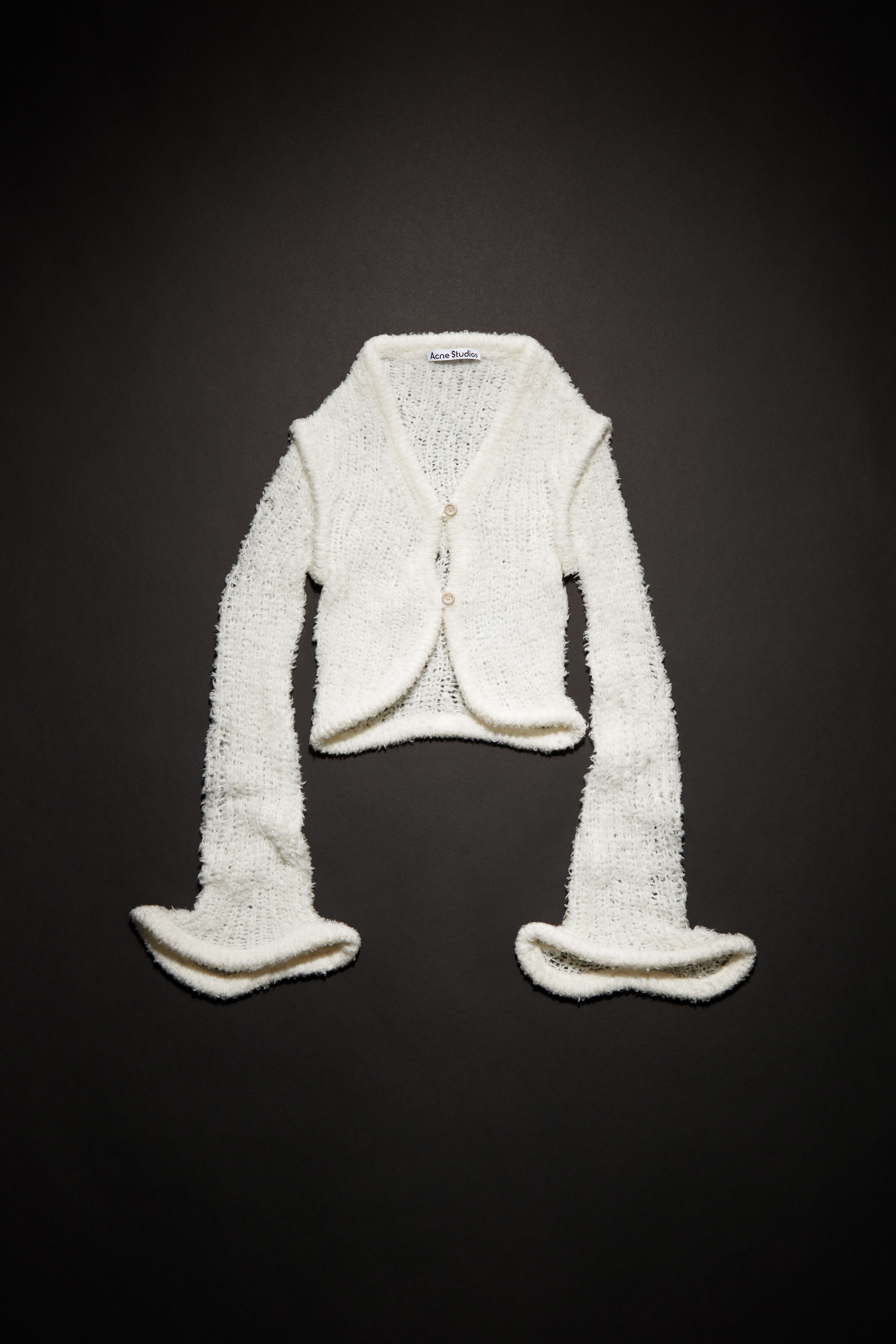 Wool cardigan - Off white - 1