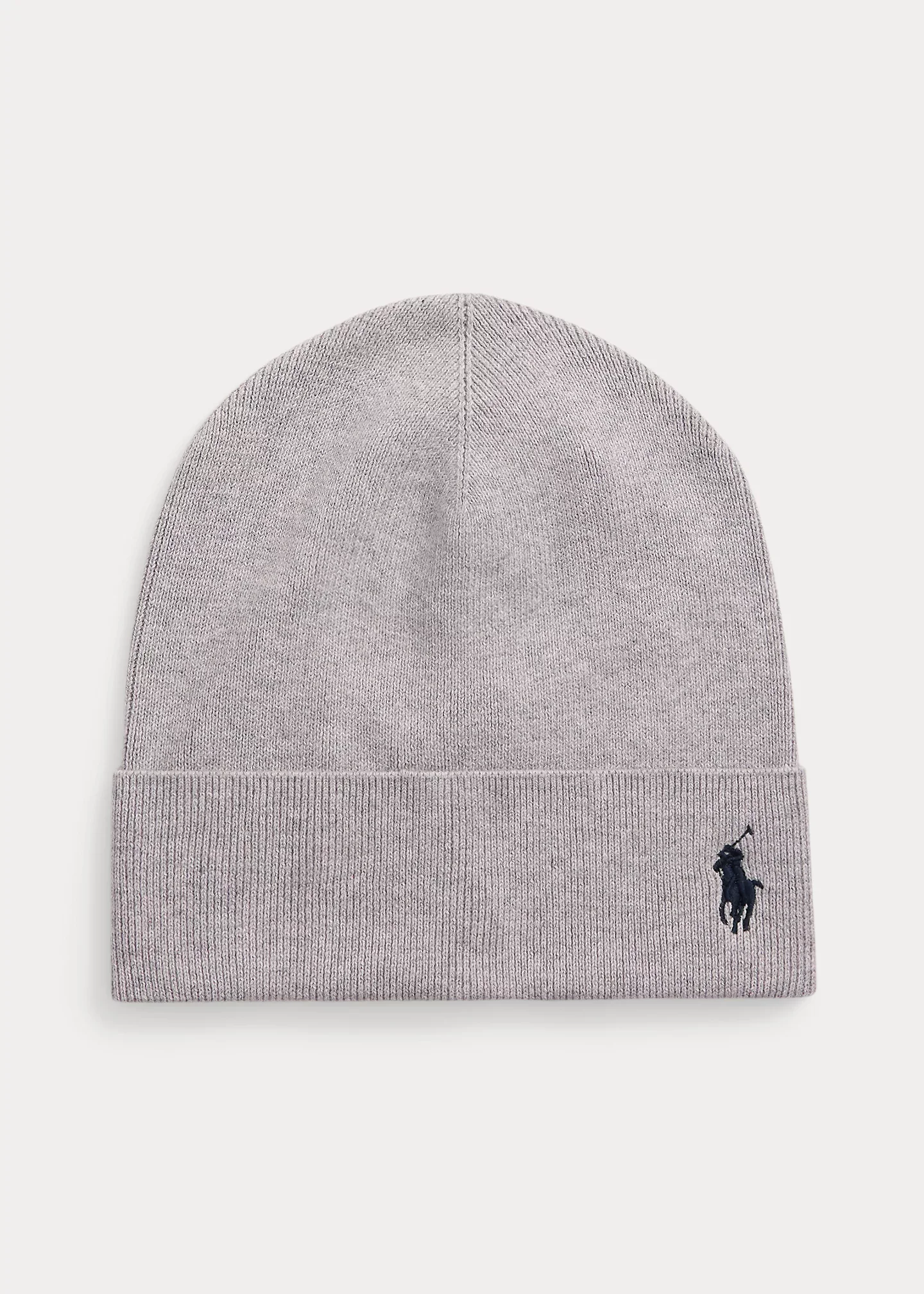 Rib-Knit Cotton Beanie - 1