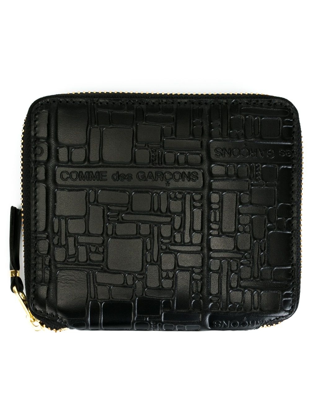 'Embossed Logo' purse - 1