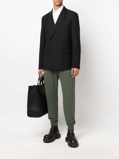 Alexander McQueen slim-fit cotton track pants outlook