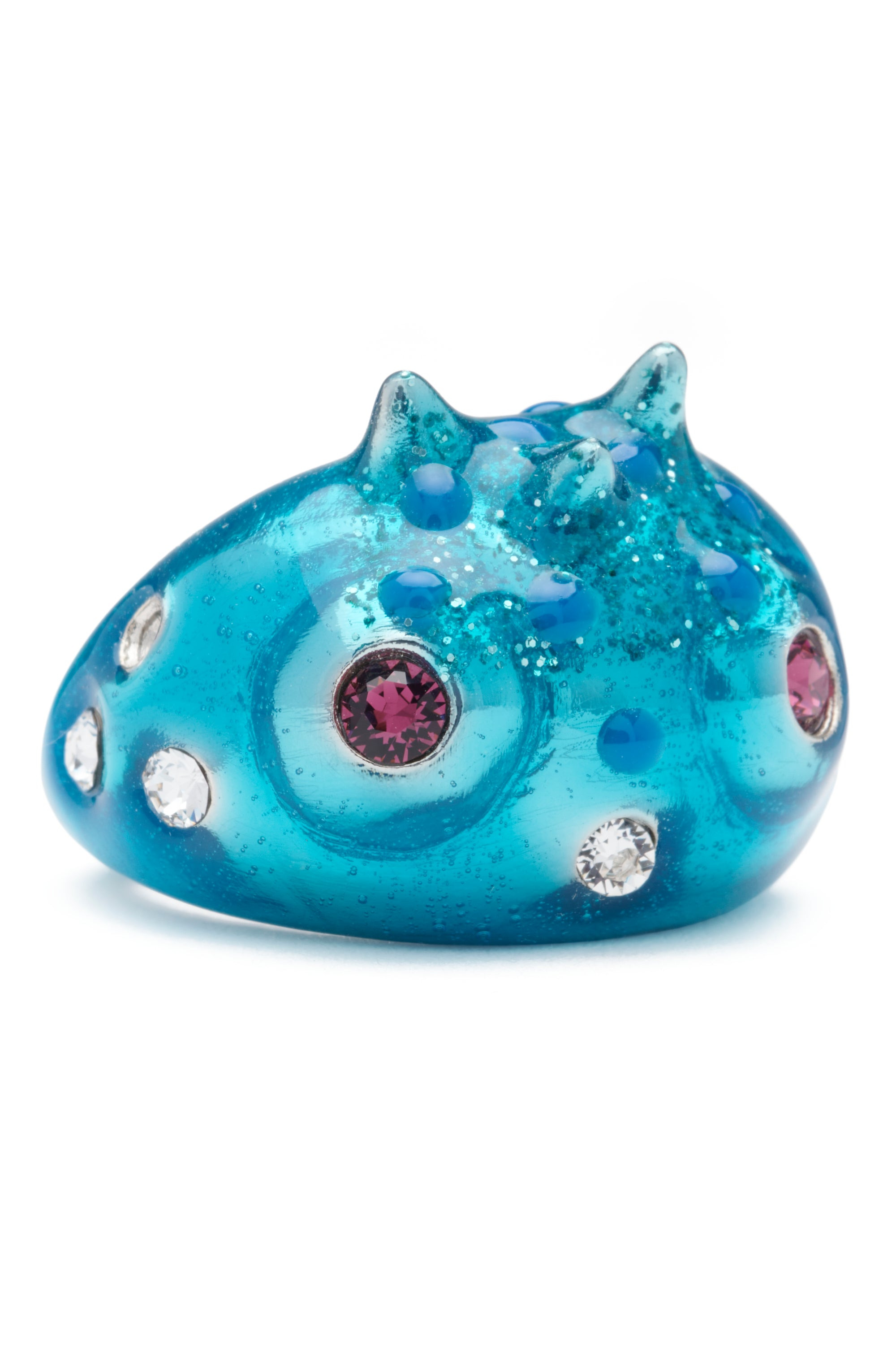 TURQUOISE RHINO BABY RING - 2