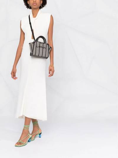 Lanvin logo-embroidered tote bag outlook