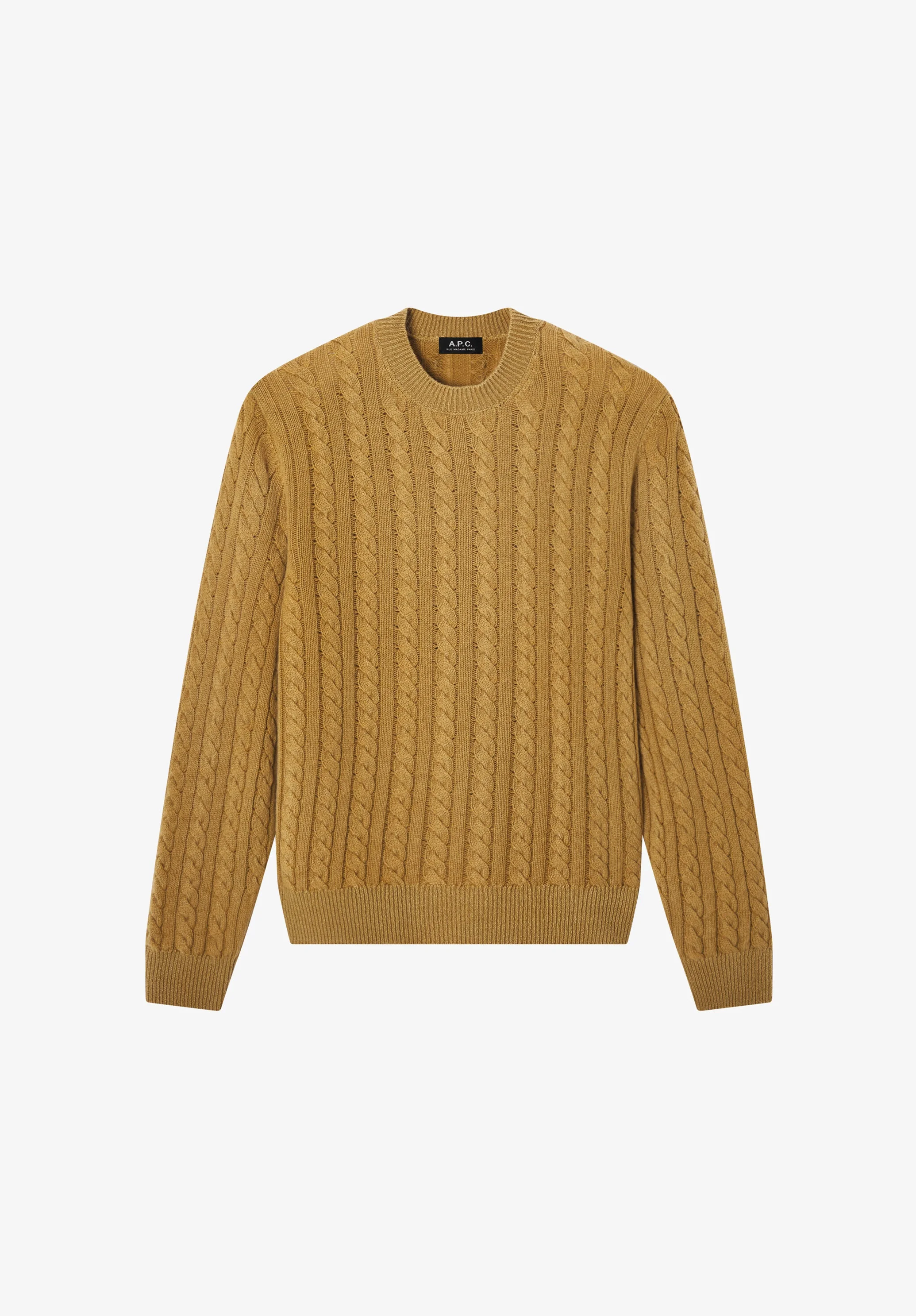 LOOSE CABLE-KNIT SWEATER - 1