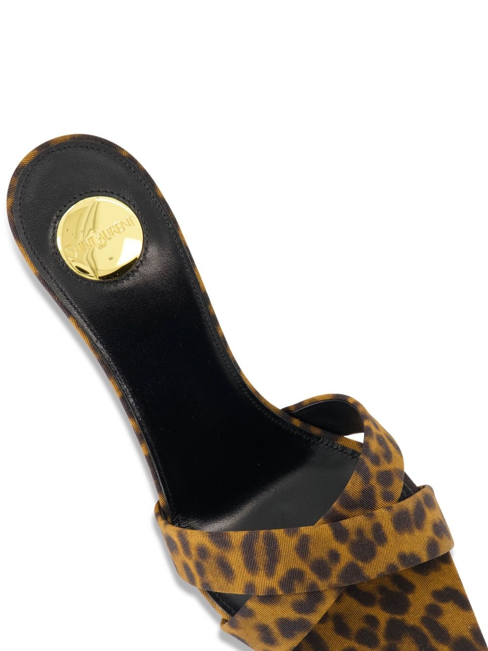 75mm leopard-print mules - 5