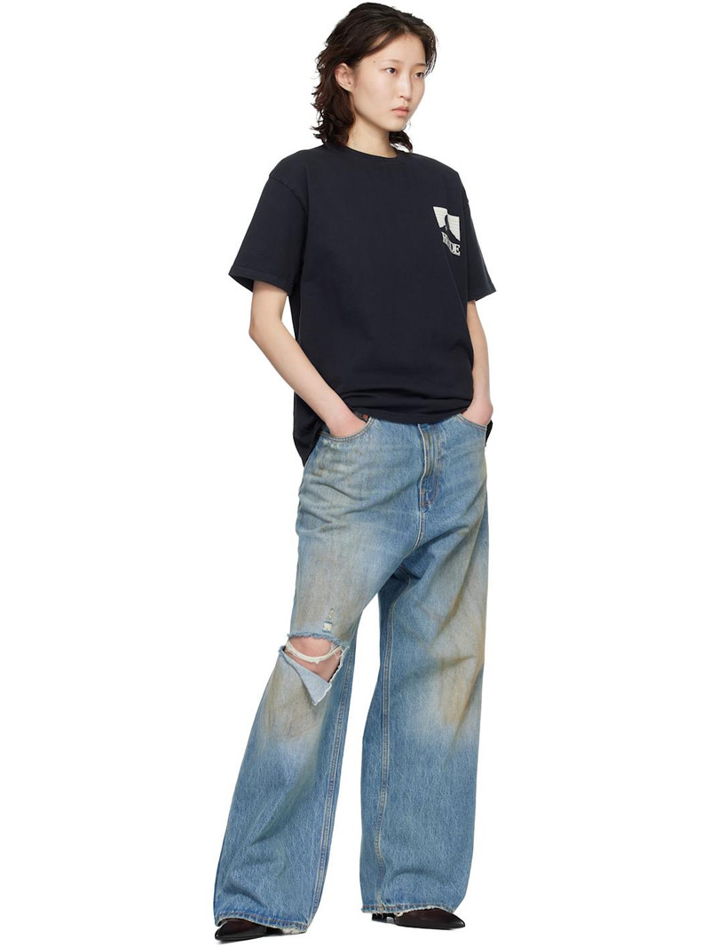 Rhude Black Moonlight Pack T-shirt outlook