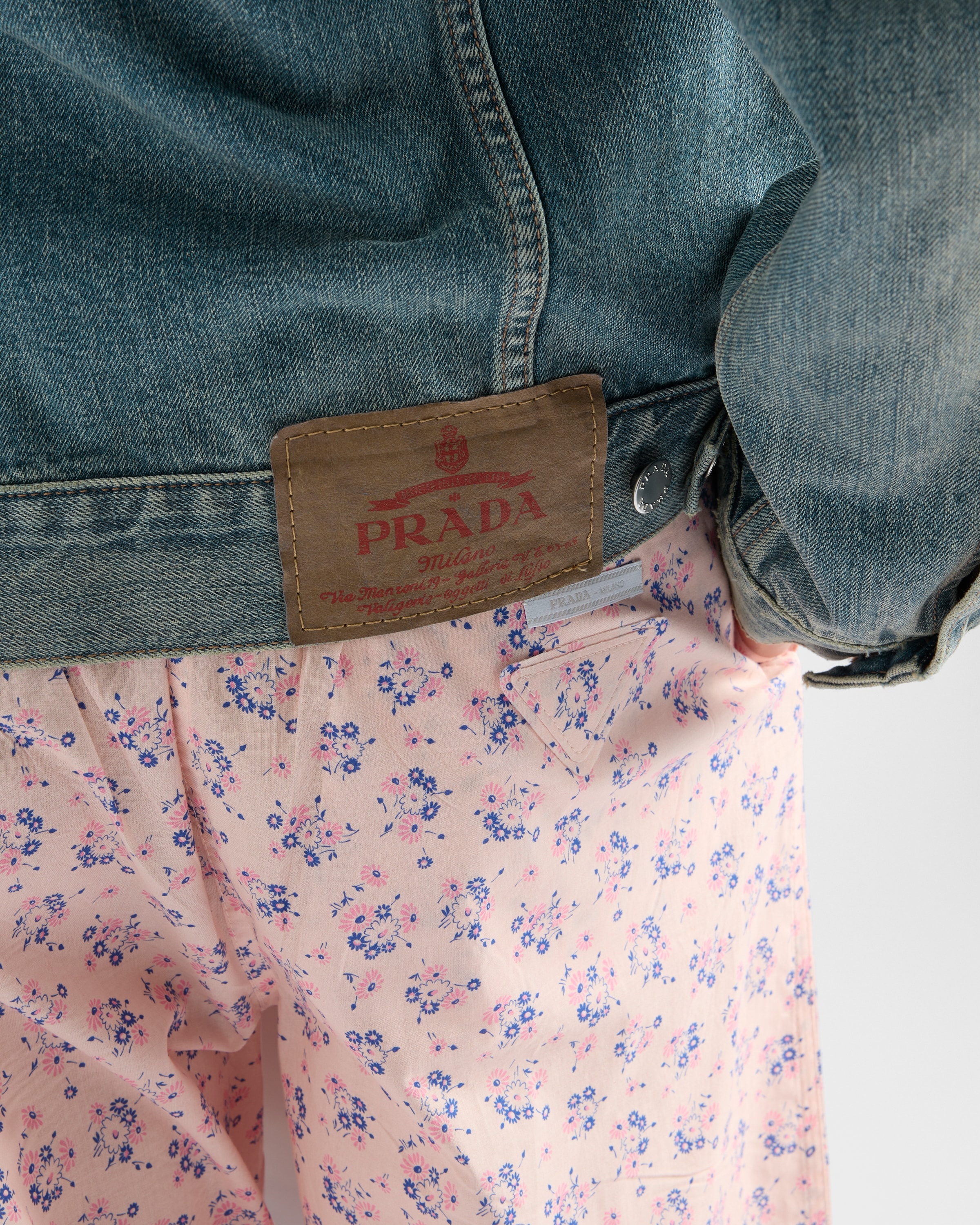 Floral print batiste pants - 3